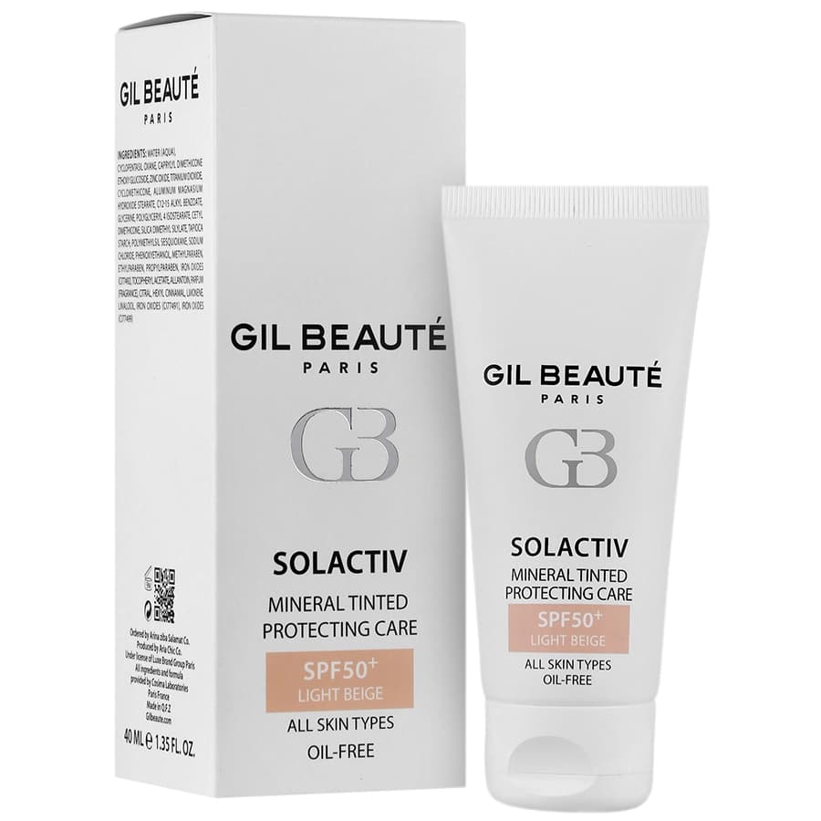 کرم ضد آفتاب مینرال سل اکتیو SPF50 بژ روشن