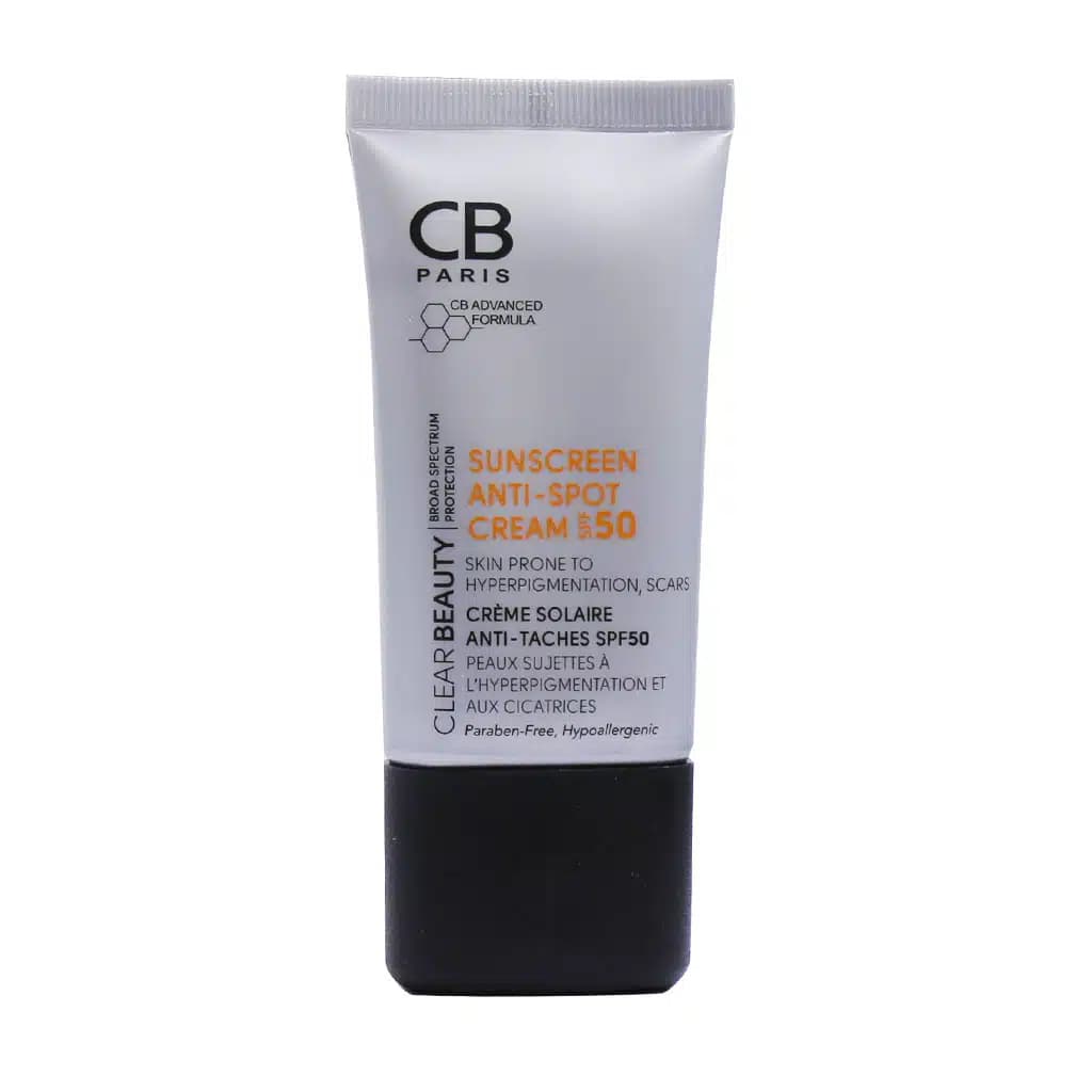 کرم ضد آفتاب پوست دارای لک SPF50 سی بی پاریس — تصویر ۲