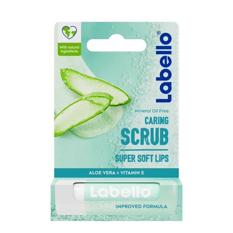 بالم لب لابلو مدل Aloe Vera Caring Scrub
