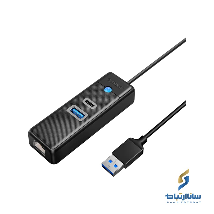 هاب ۳ پورت USB3.0 مدل ORICO-PWCUR-U3-05