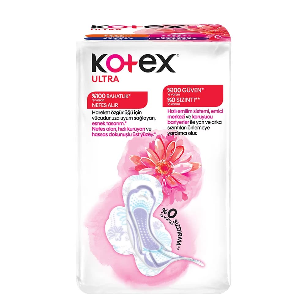 نوار بهداشتی کوتکس مدل ULTRA NORMAL بسته 24 عددی — تصویر ۳