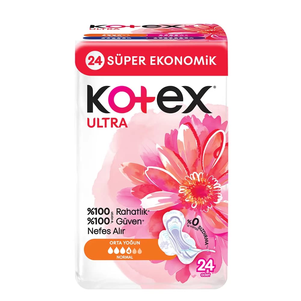 نوار بهداشتی کوتکس مدل ULTRA NORMAL بسته 24 عددی