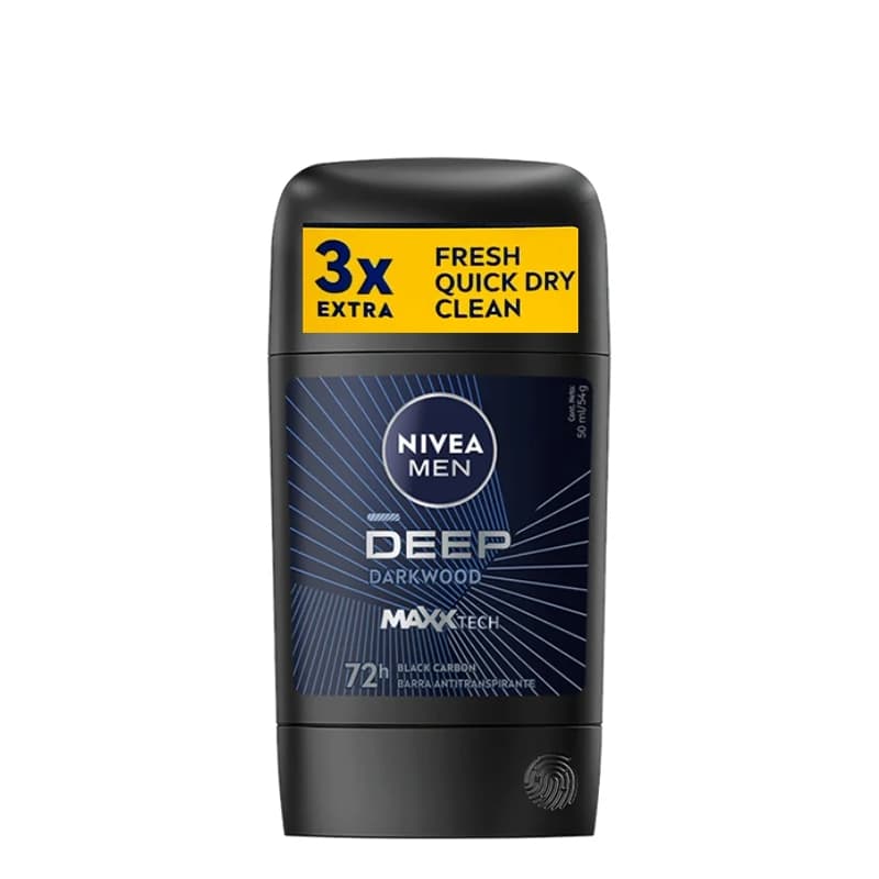 مام صابونی مردانه نیوا مدل Deep Darkwood حجم 50 میلی‌لیتر