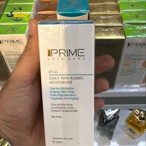 کرم بازسازی کننده و آبرسان صورت PHA 5 درصد پرایم — تصویر ۶