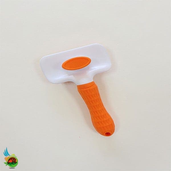 برس مخصوص سگ و گربه همراه با دکمه تخلیه مو مدل ژینا برند مورفی Morphy hair removing brush — تصویر ۴