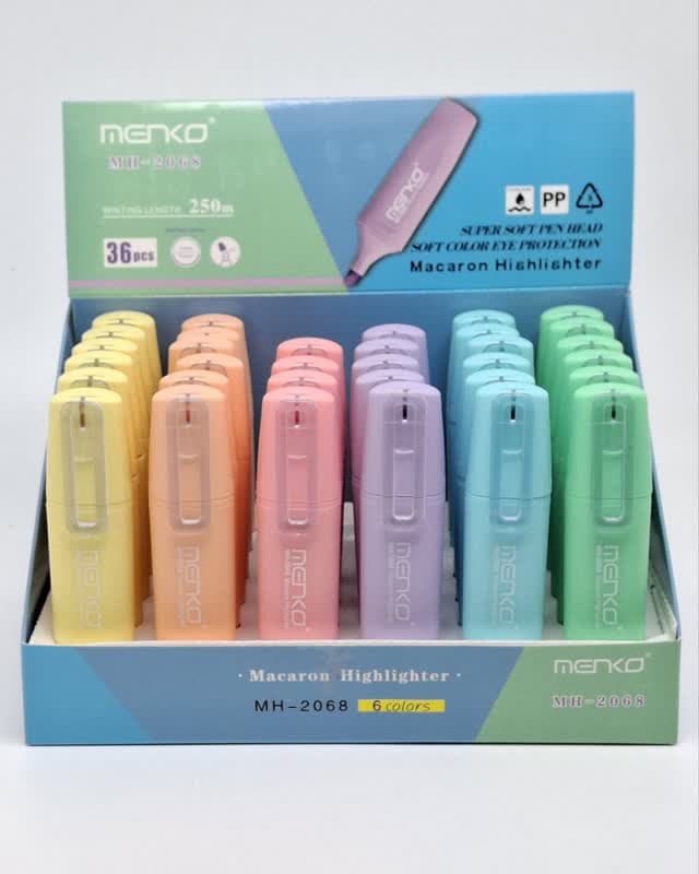 ماژیک فسفری(هایلایتر) MNEKO کد 2068