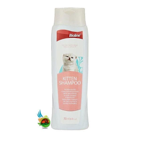 شامپو بچه گربه بایولاین مدل Bioline kitten shampoo حجم 200 میلی لیتر