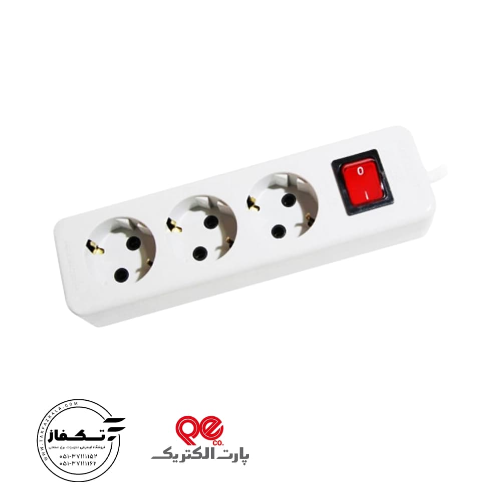 شهاب 3 خانه ارتدار با کلید با کابل 1/8 متر پارت الکتریک