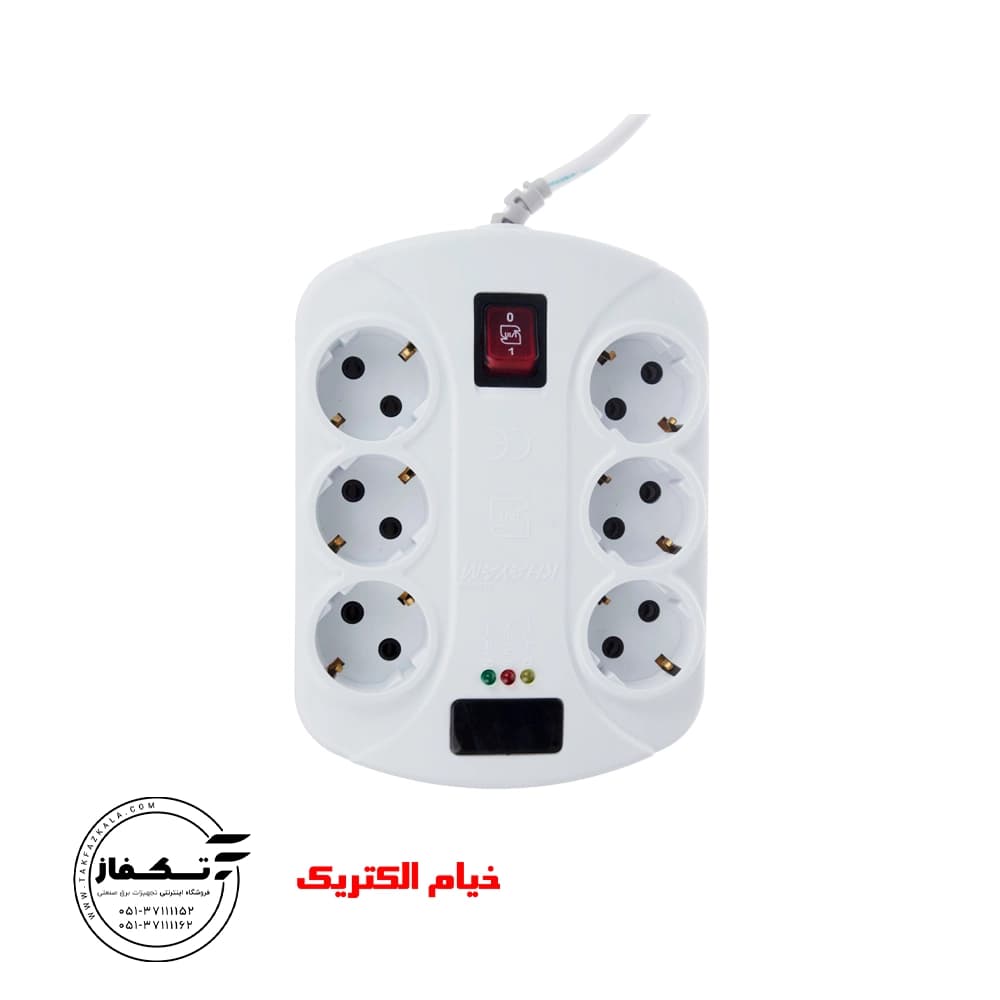 محافظ ارتدار 6 خانه دیجیتال 3 متری خیام الکتریک