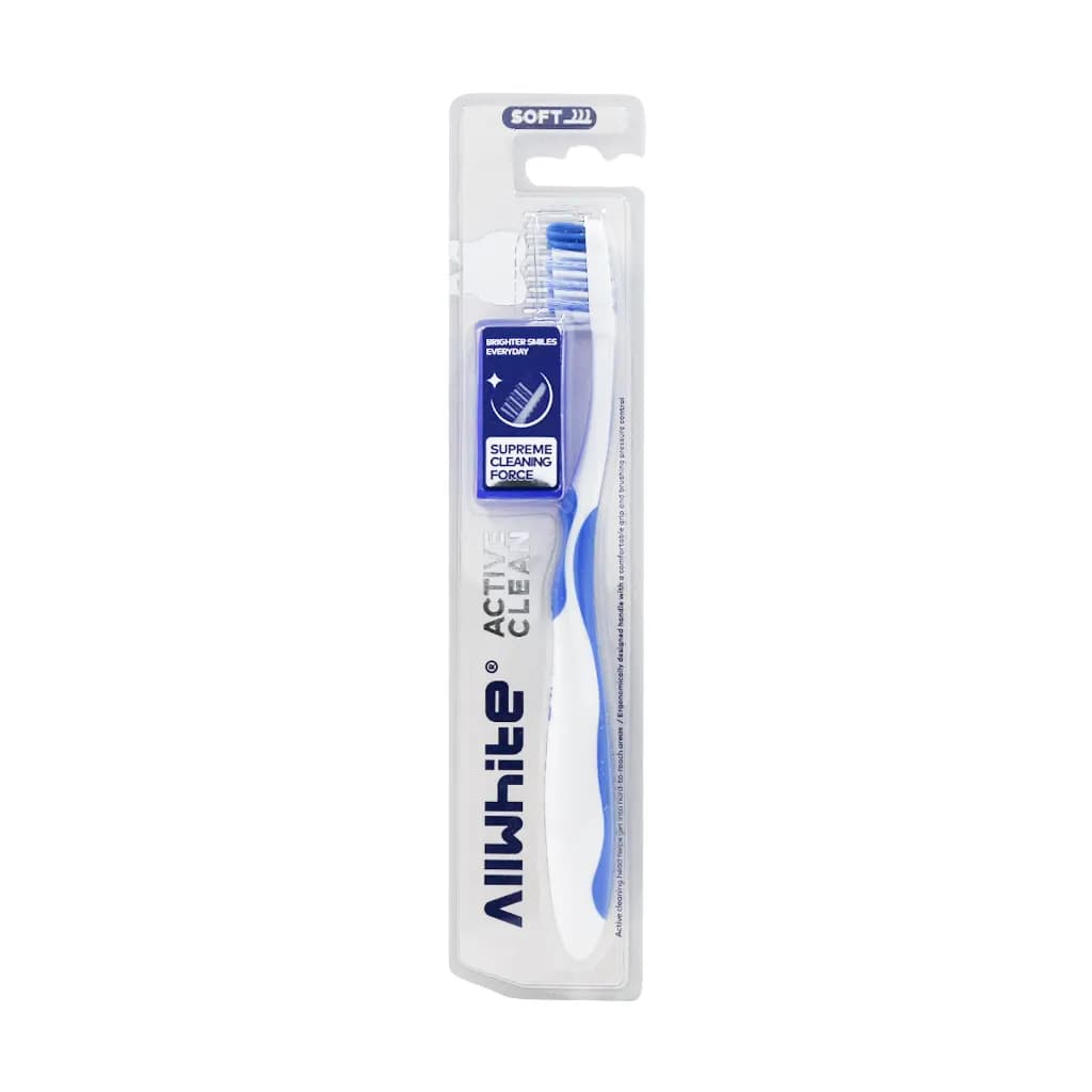 مسواک آل وایت مدل Active Clean با برس نرم