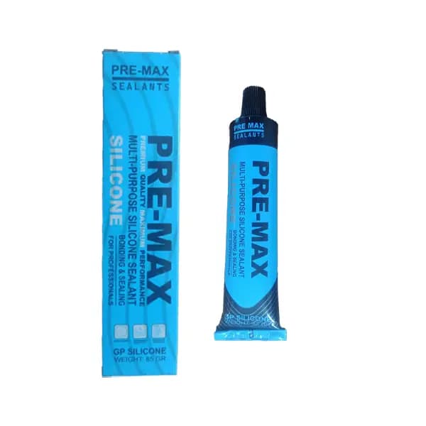 چسب سیلیکون شفاف PRE-MAX وزن 85 گرم