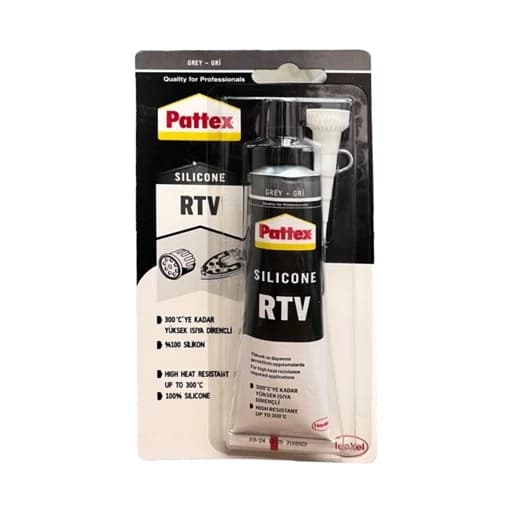 چسب سیلیکون حرارتی خاکستری RTV واشر ساز پاتکس