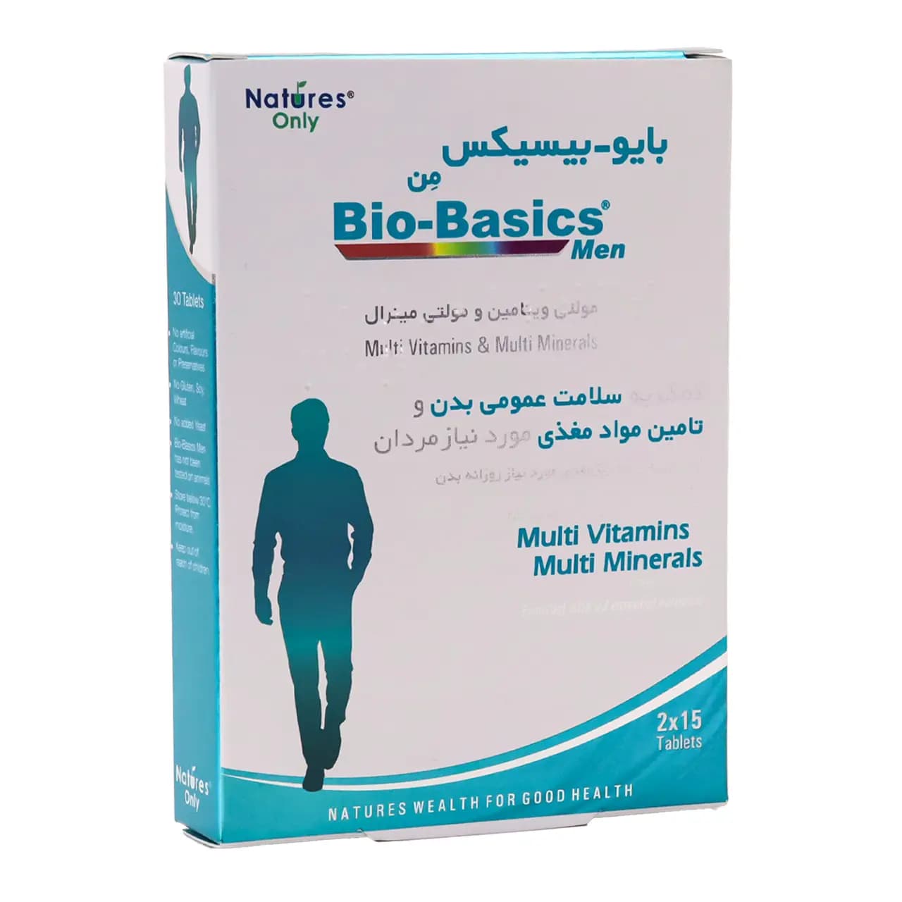 قرص بایوبیسیکس آقایان نیچرز اونلی 30 عددی