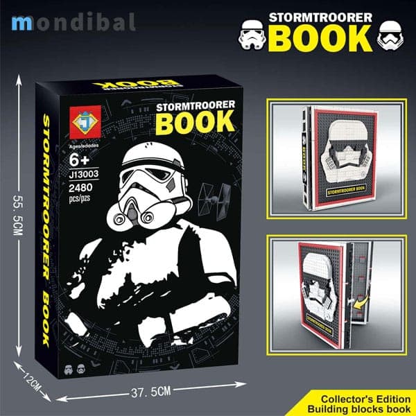 ساختنی Jack 13003 مدل Stormtrooper Book — تصویر ۴