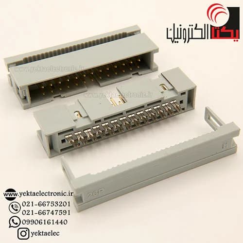 باکس هدر نری 2.54 میلیمتر 26 پین فلتخورBOX26