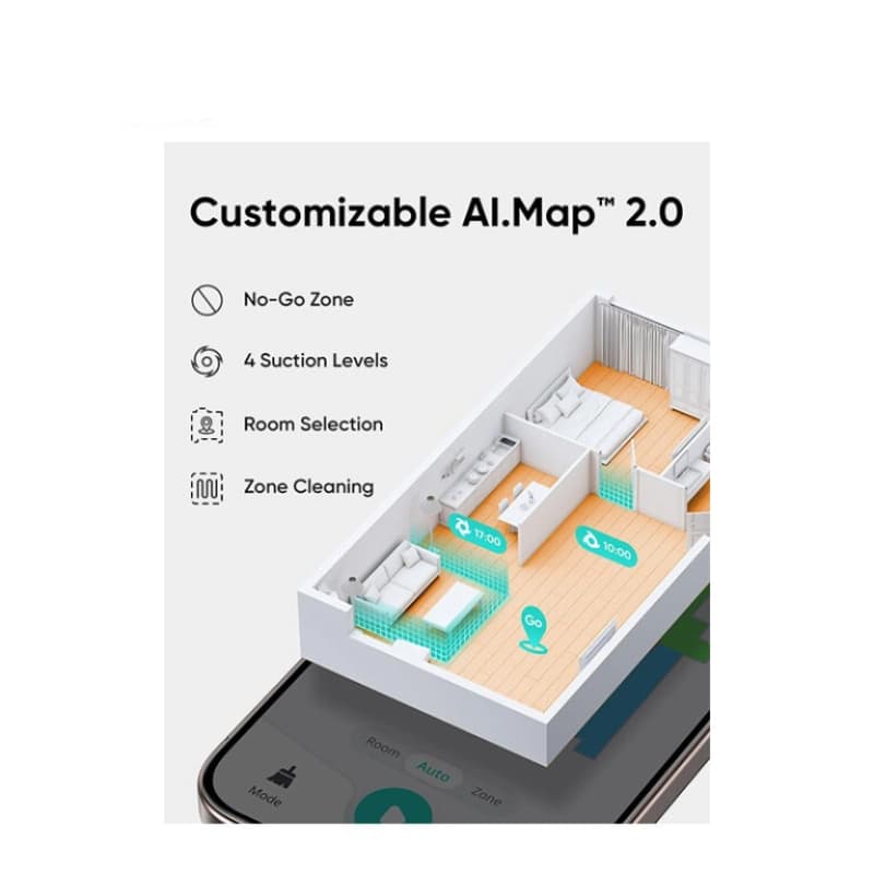 جارو هوشمند رباتیک انکر Anker eufy L60 Hybrid SES Robot Vacuum Cleaner — تصویر ۳