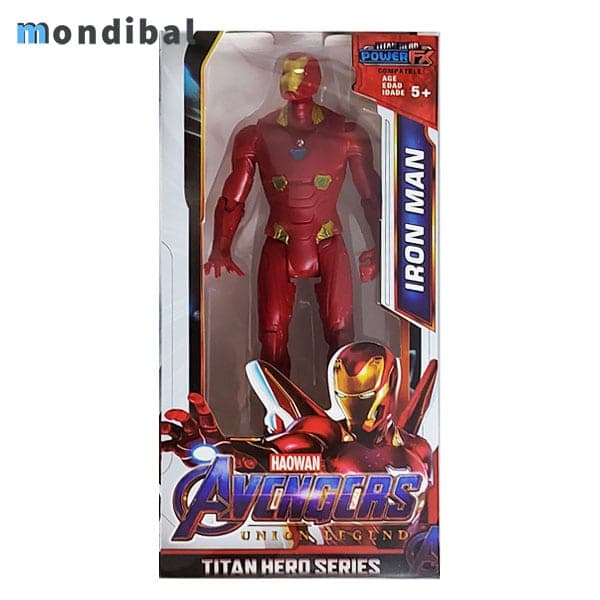 اکشن فیگور Power FX مدل آیرون‌من از سری Titan Hero — تصویر ۴