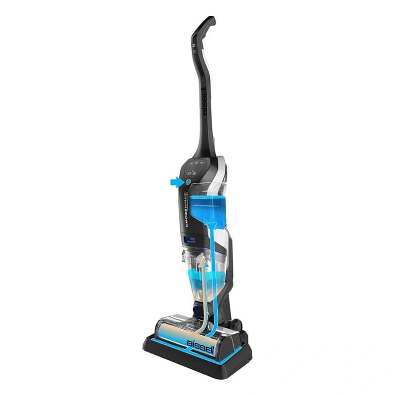 جارو شارژی 3 کاره (جاروبرقی، شستشو و خشک کن) بیسل مدل CrossWave MAX Cordless 2765 — تصویر ۷