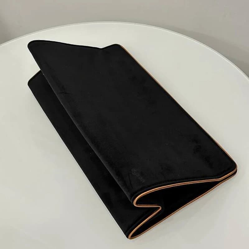 کیف ست استایل مو و سشوار دایسون مشکی قهوه‌ای — تصویر ۴