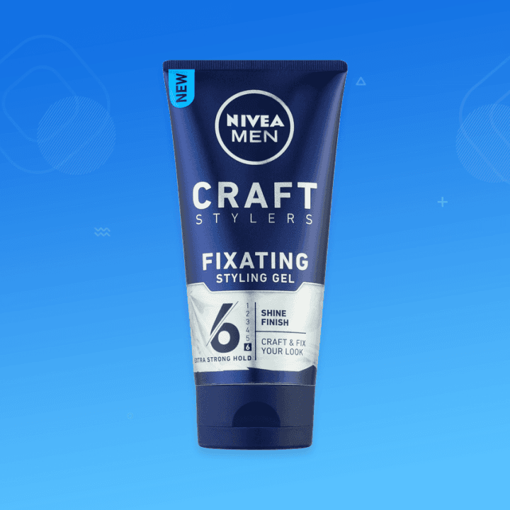 ژل موی نیوآ مردانه کرافت استایلرز فیکسینگ نگهدارنده قوی و براق‌کننده 150 میل Nivea Men Fixating Styling Gel — تصویر ۴
