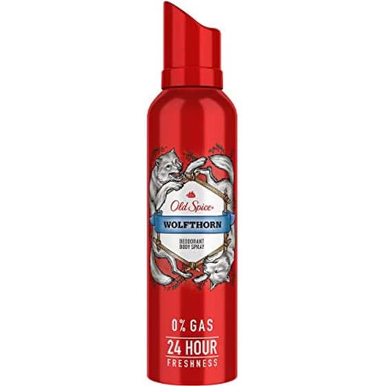 اسپری بدن و دئودورانت الد اسپایس مدل ولف تورن 140 میل old spice wolfthorn deodorant boody spray — تصویر ۲