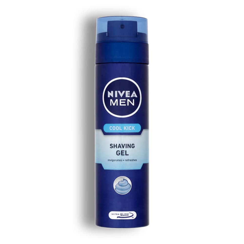 ژل اصلاح صورت مردانه نیوآ کول کیک خنک‌کننده و طراوت‌بخش ۲۰۰ میل Nivea Men Cool Kick Shaving Gel — تصویر ۳