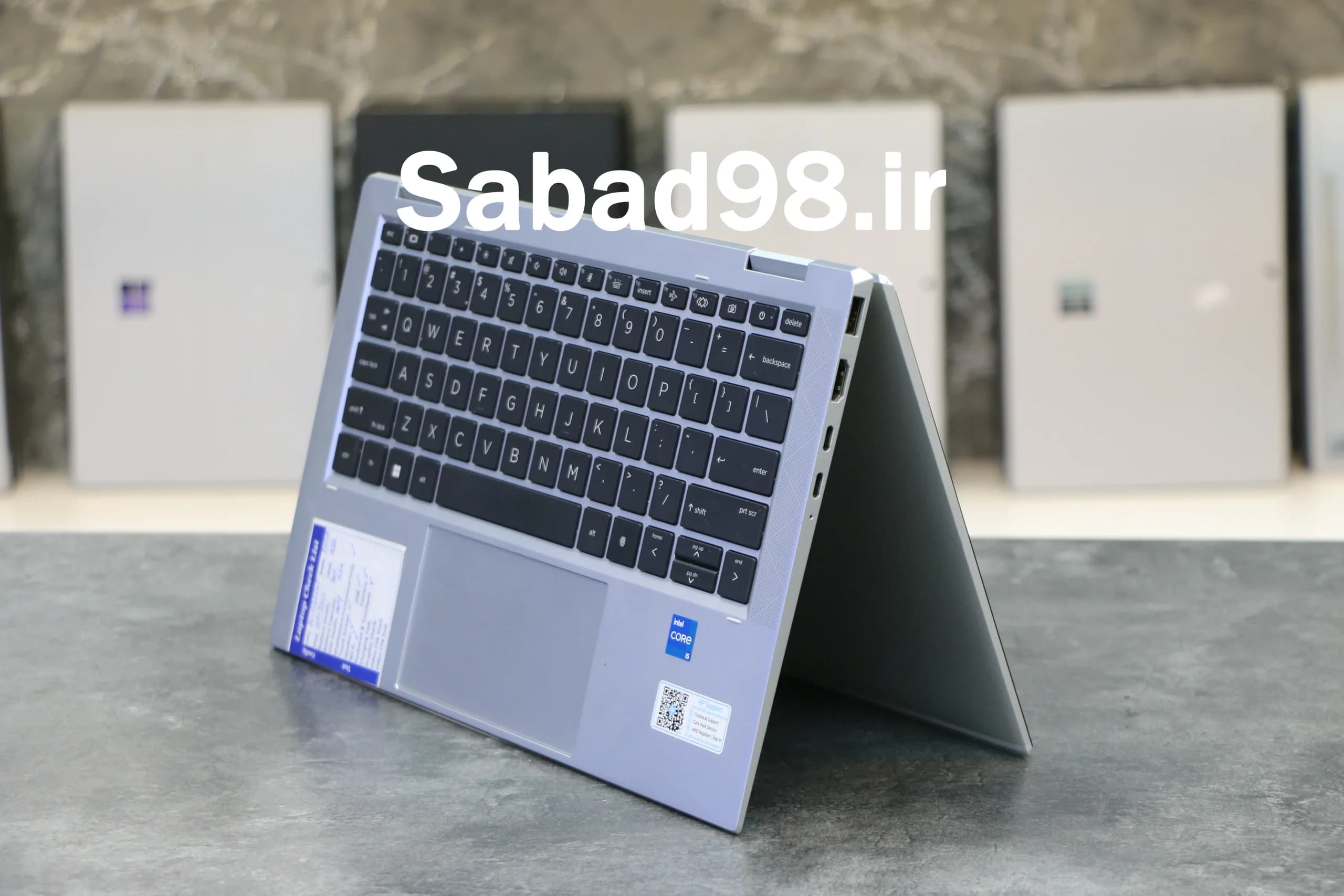 لپ تاپ HP Elitebook 1030 G8 i5 1135G7 | 16GB | 256GB SSD | Intel iris xe | 13.3 inch 4K X360 Touch — تصویر ۴