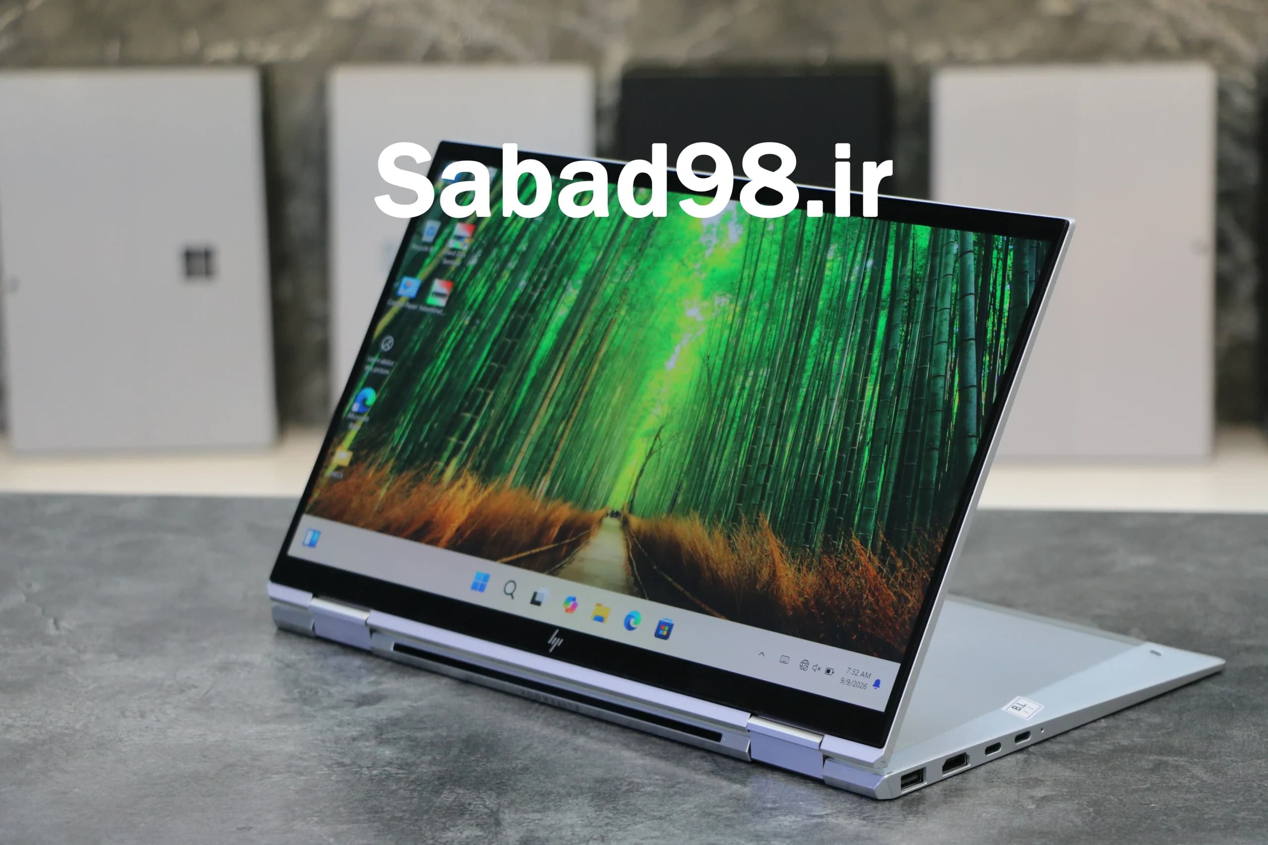 لپ تاپ HP Elitebook 1030 G8 i5 1135G7 | 16GB | 256GB SSD | Intel iris xe | 13.3 inch 4K X360 Touch — تصویر ۳