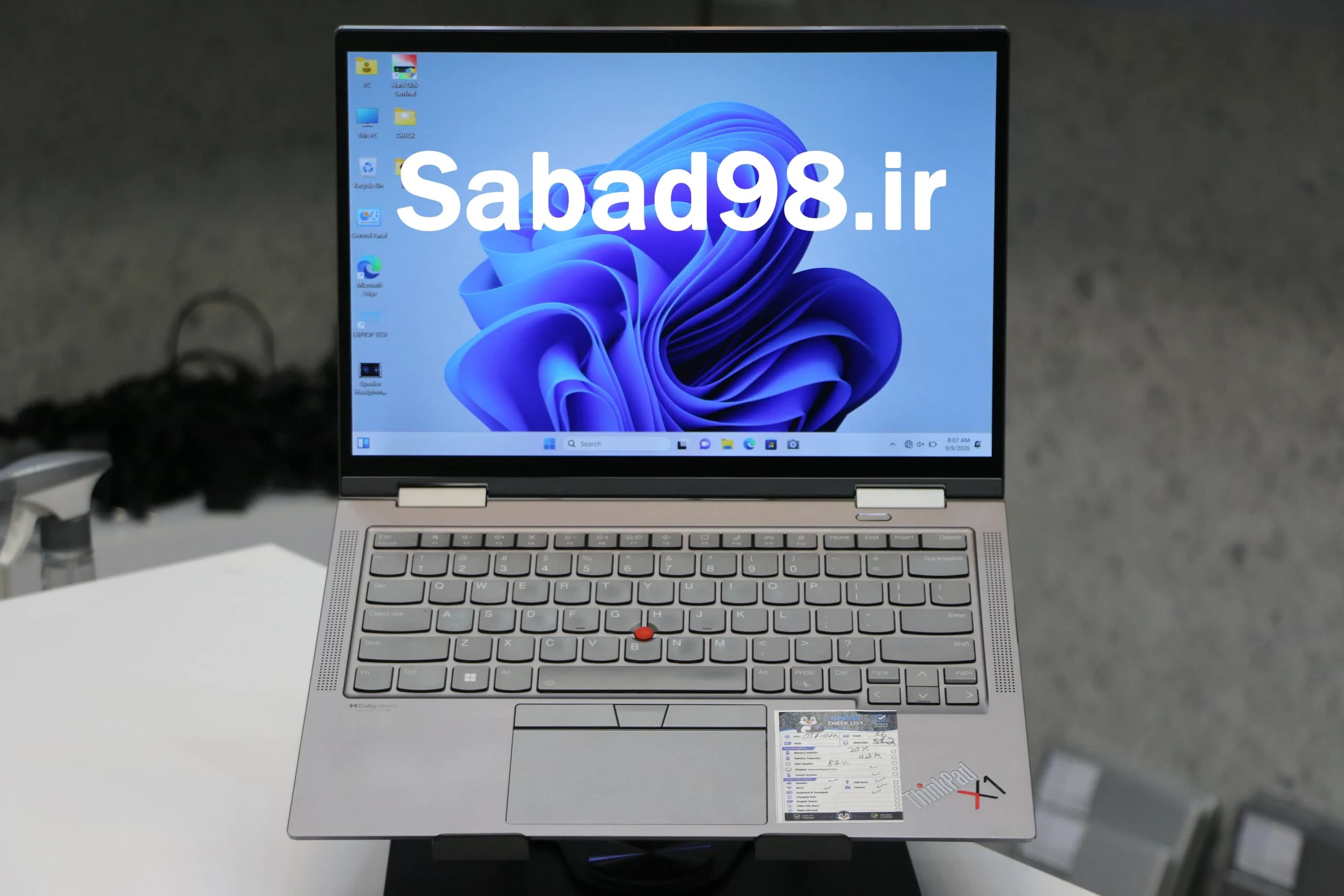 لپ تاپ Lenovo Thinkpad X1 i7 1185G7 | 16GB | 512GB SSD | Intel iris xe | 14 inch FHD X360 Touch