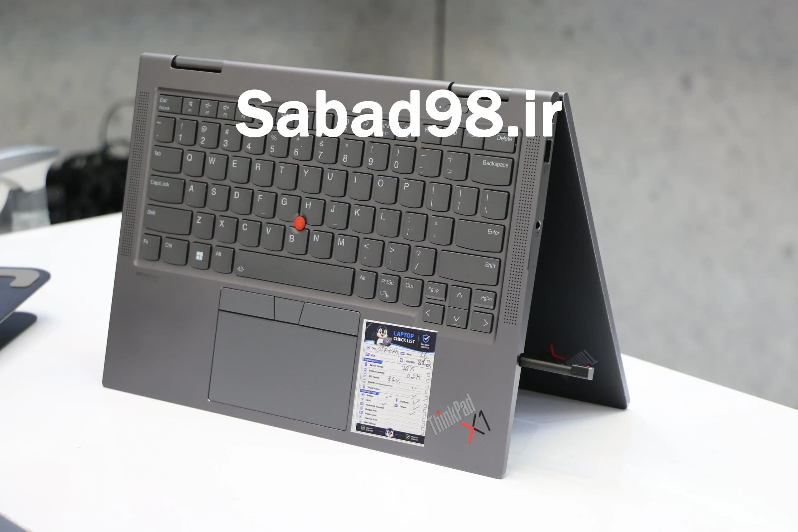 لپ تاپ Lenovo Thinkpad X1 i7 1185G7 | 16GB | 512GB SSD | Intel iris xe | 14 inch FHD X360 Touch — تصویر ۴
