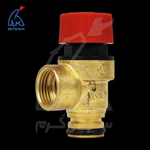 شیر اطمینان فیتینگی V شکل برنجی – ترک Essa