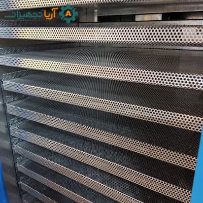 خشک کن میوه 40 سینی صنعتی|گازی + اسلایسر دستی — تصویر ۷