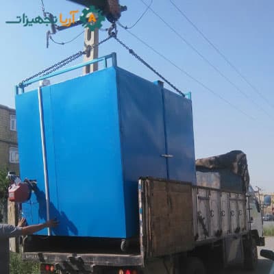 خشک کن میوه 120 سینی صنعتی اتوماتیک | گازی مشعلدار — تصویر ۶