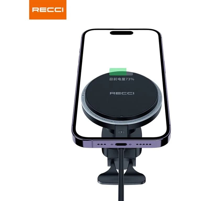 پایه نگهدارنده و شارژر بی سیم گوشی موبایل رسی مدل RHO-C35 — تصویر ۸