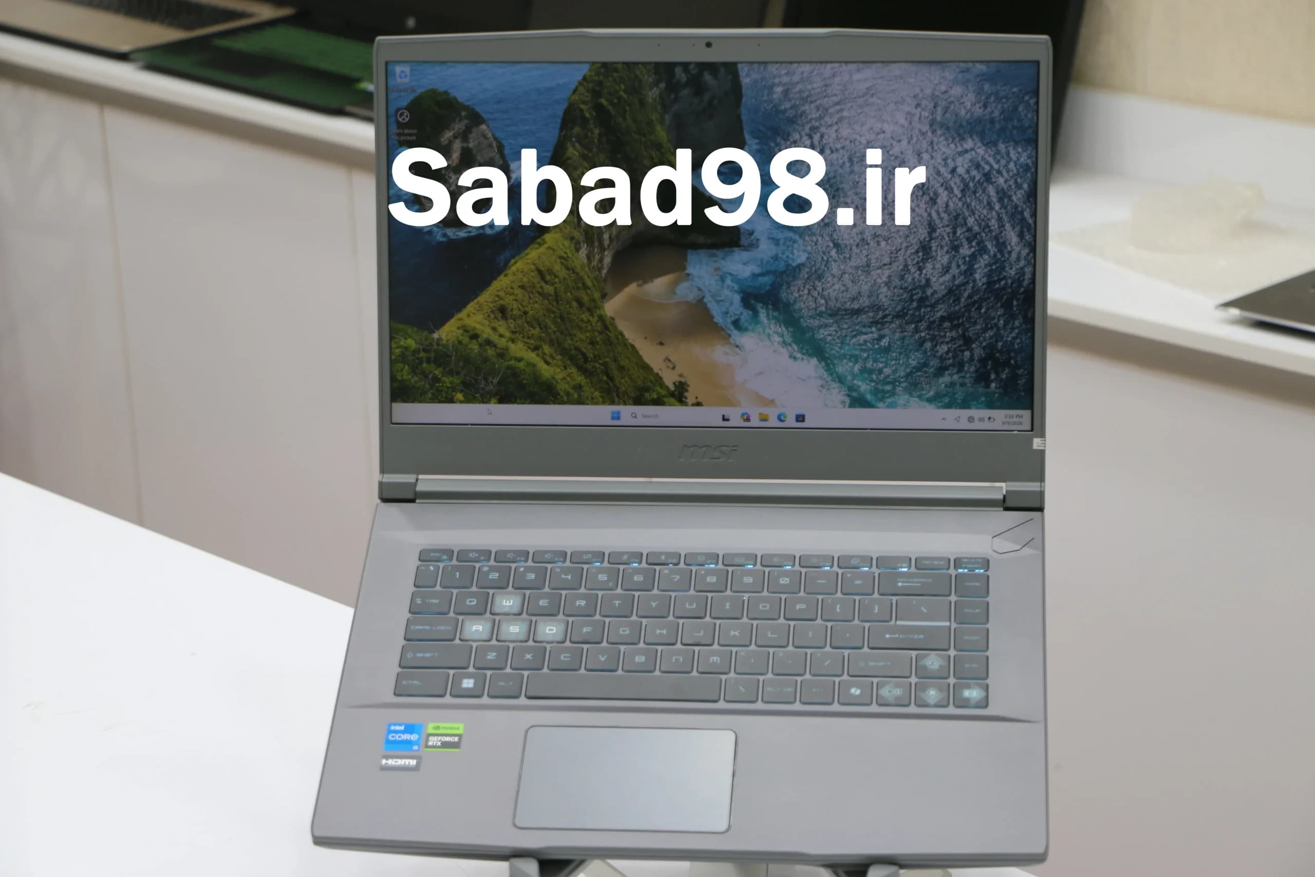 لپ تاپ MSI Thin 15 B13UC i5 13420H | 16GB | SSD 512GB | RTX 3050 4GB | 15.6 inch FHD 144Hz