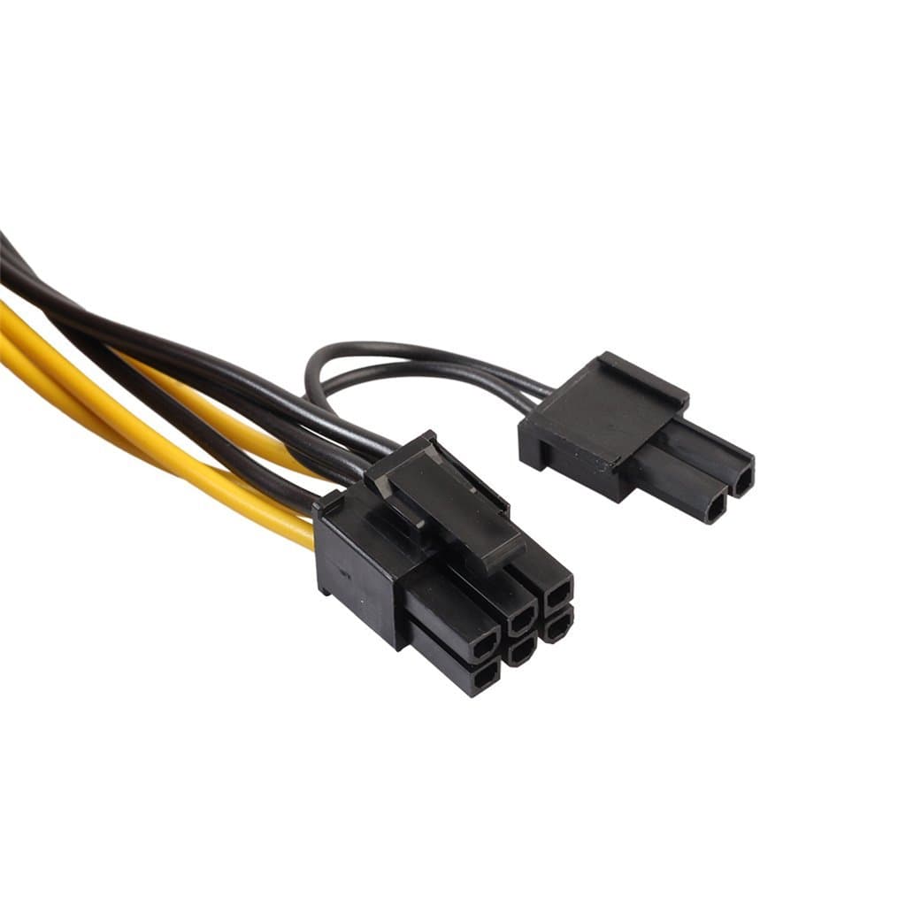 کابل تبدیل برق 6 پین به 8 پین گرافیک (power 6-pin to 8-pin dual) — تصویر ۷