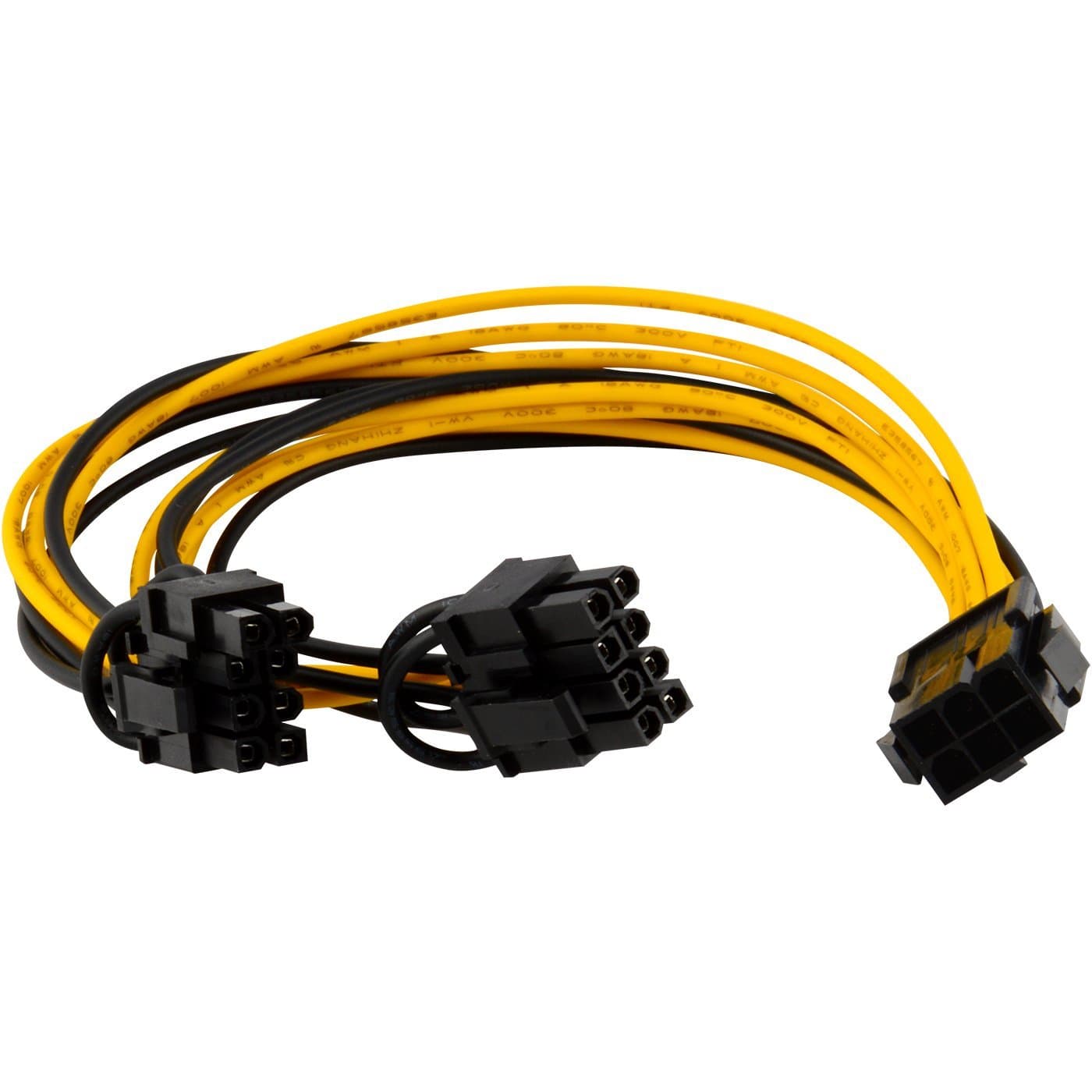 کابل تبدیل برق 6 پین به 8 پین گرافیک (power 6-pin to 8-pin dual)