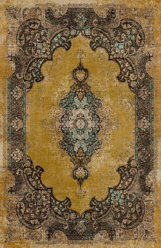 فرش ماشینی کلاسیک هانوکس طرح فرارنگ کد HAC.159.1 — تصویر ۴