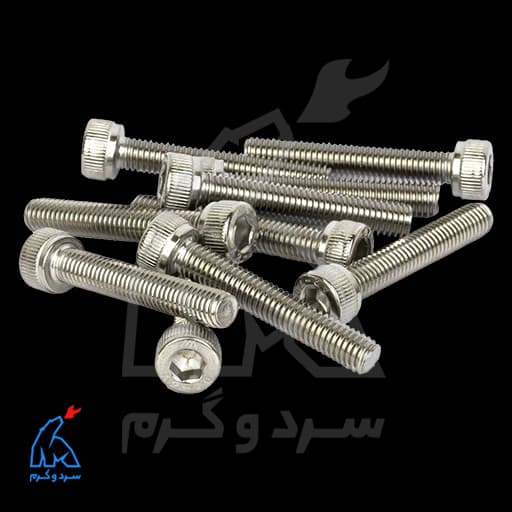پیچ آلن 4 مبدل ثانویه بلند 3/5 سانتی – 10 عددی