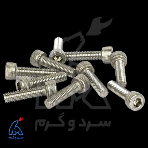 پیچ آلن 4 مبدل ثانویه کوتاه 2 سانتی – 10 عددی