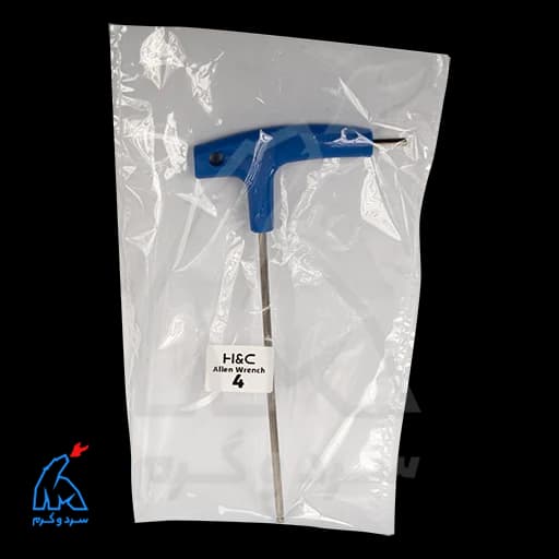 آچار آلن 4 سر گرد – H&C — تصویر ۳