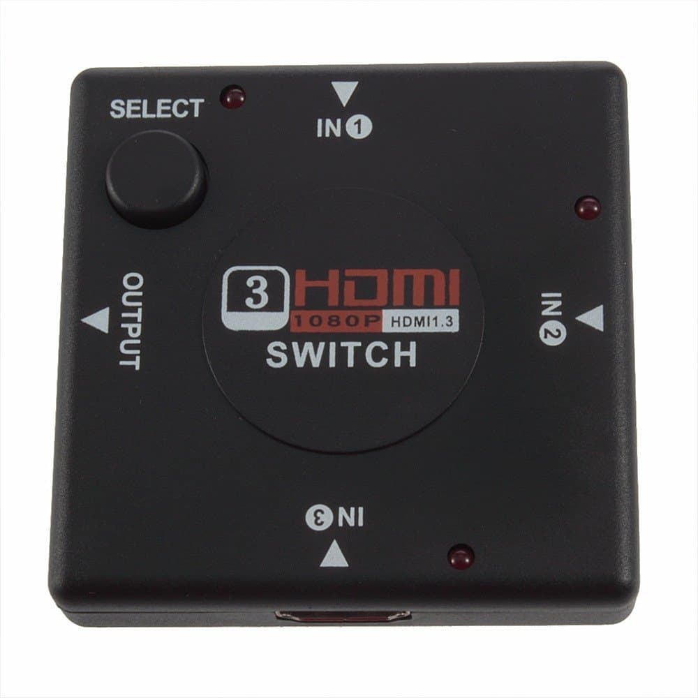 افزایش و سوئیچ HDMI سه پورت 1080p(3D)