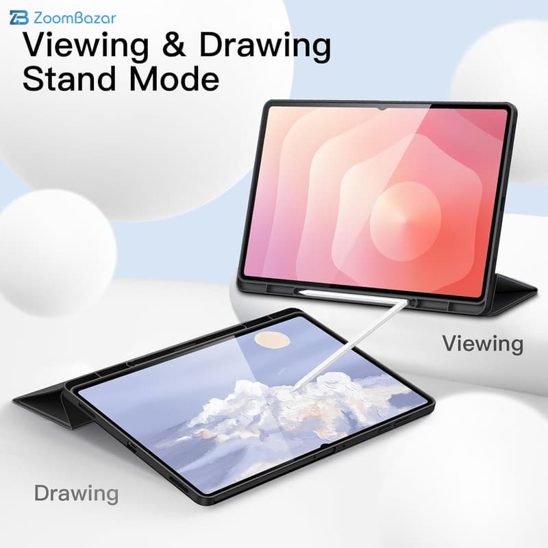 کیف کلاسوری اپیکوی مدل Leather مناسب برای تبلت سامسونگ Galaxy Tab S11 Ultra — تصویر ۷