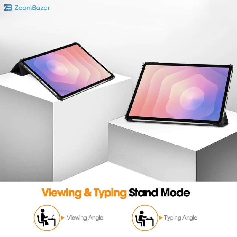 کیف کلاسوری اپیکوی مدل Leather مناسب برای تبلت سامسونگ Galaxy Tab S11 — تصویر ۳