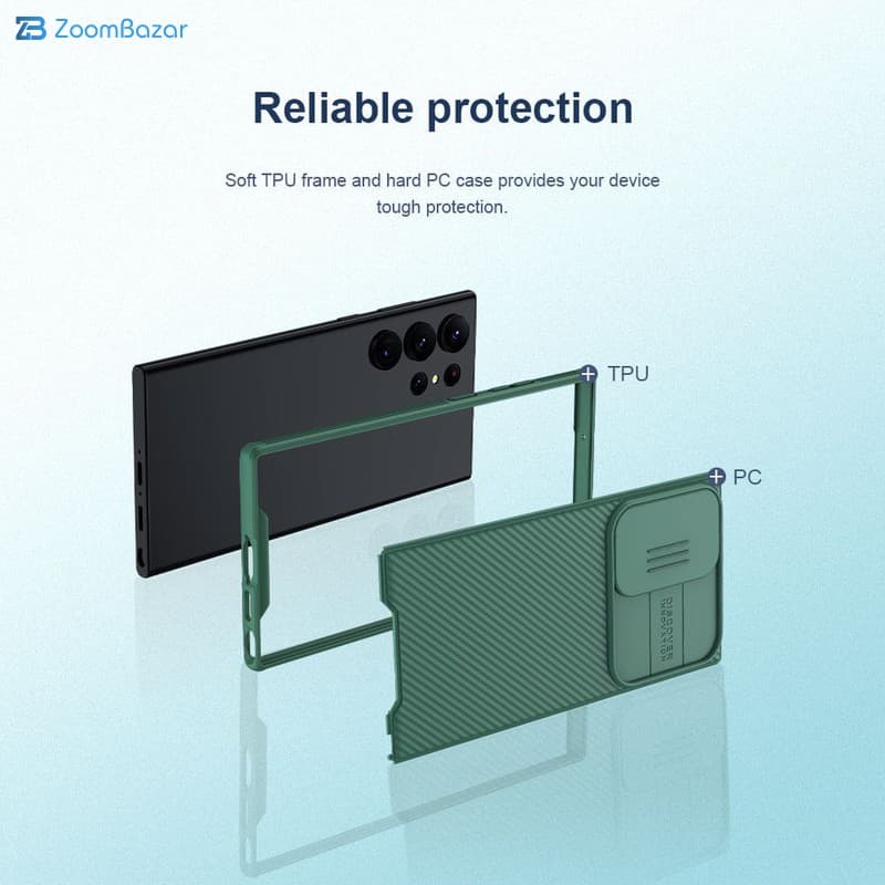 قاب اپیکوی مدل NillSkin Camshield Pro مناسب برای گوشی موبایل سامسونگ Galaxy S23 Ultra — تصویر ۶