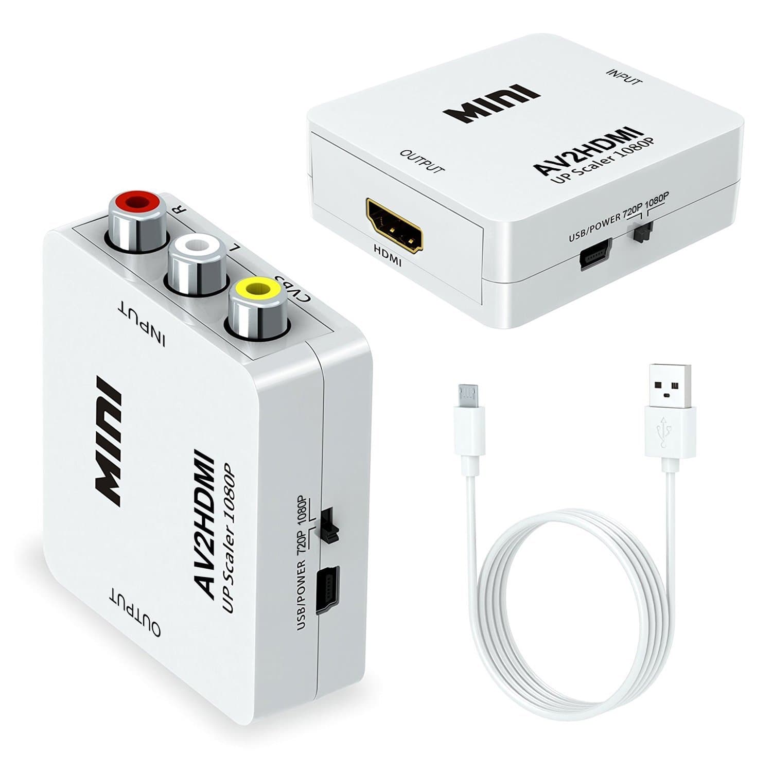 تبدیل AV(RCA) به HDMI (برند mini) — تصویر ۳