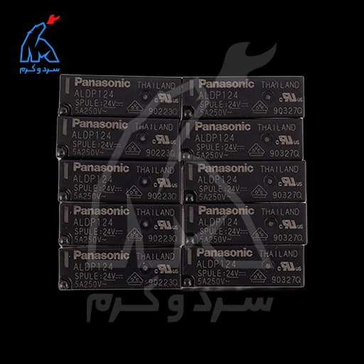 رله پکیجی 24 ولت 4 پایه پاناسونیک ALDP124 — تصویر ۳