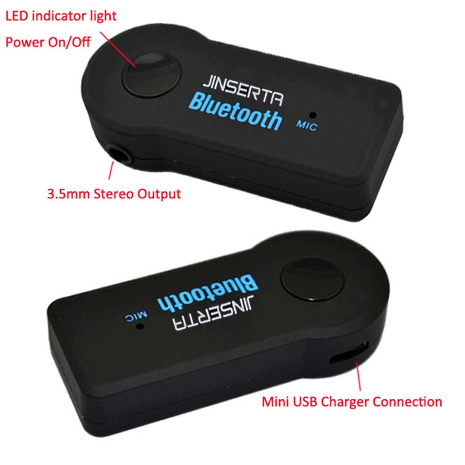 گیرنده موزیک بلوتوث بی-سیم BT-Receiver — تصویر ۵