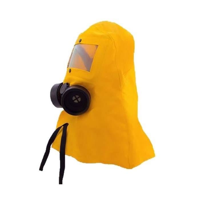 سرپوش ضد بخارات شیمیایی مجهز به ماسک شیمیایی فیلتردار بلو ایگل مدل NP312 — تصویر ۲