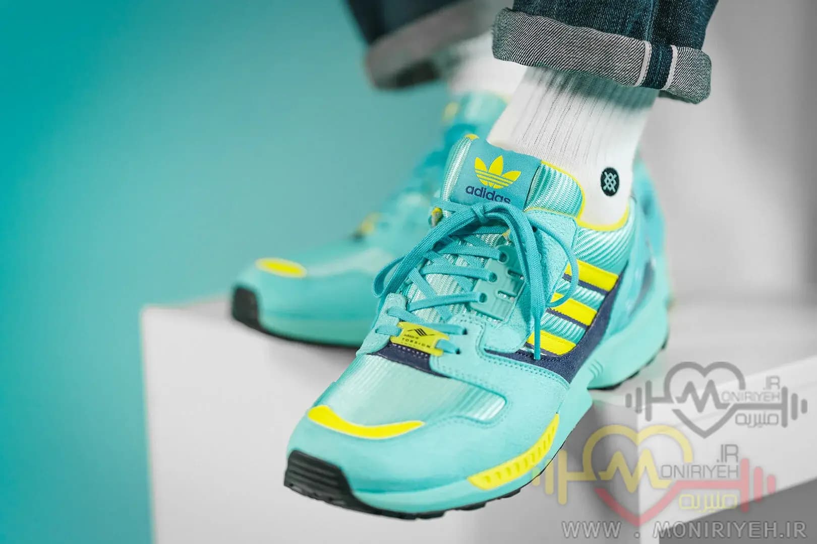 کتونی آدیداس ZX 8000 Aqua – سفارش اروپا — تصویر ۲